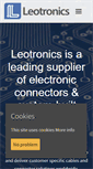 Mobile Screenshot of leotronics.co.uk